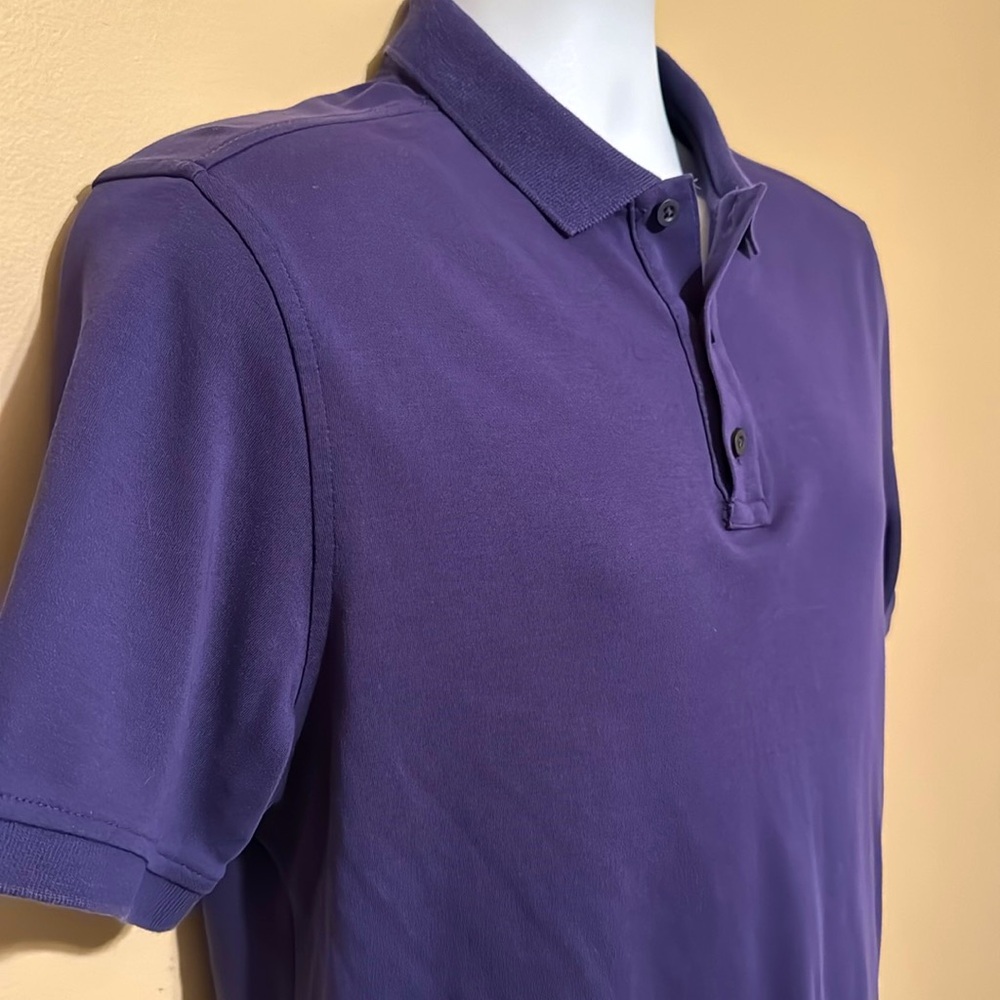 NORDSTROM Pima Cotton Polo. Size Medium - Picture 2 of 10